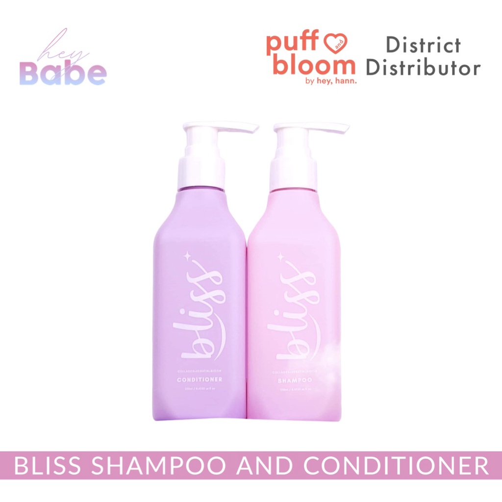 THE DAILY GLOW - Bliss Shampoo and Conditioner Shopee Philippines