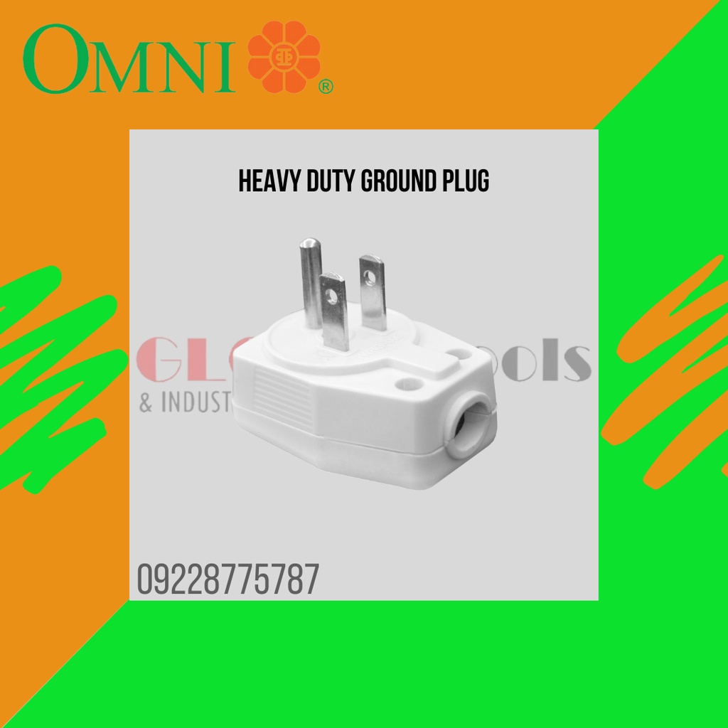 OMNI Heavy Duty Ground Plug WHG008 Shopee Philippines
