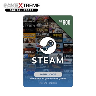 Steam Wallet ₱800 Digital Gift Card