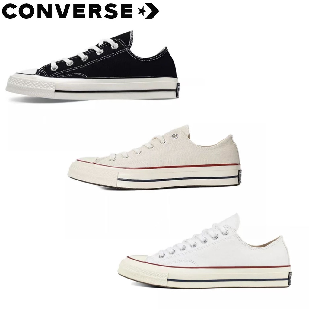 Converse All Star 1970s low cut canvas shoes Classic style unisex vintage skateboard shoes