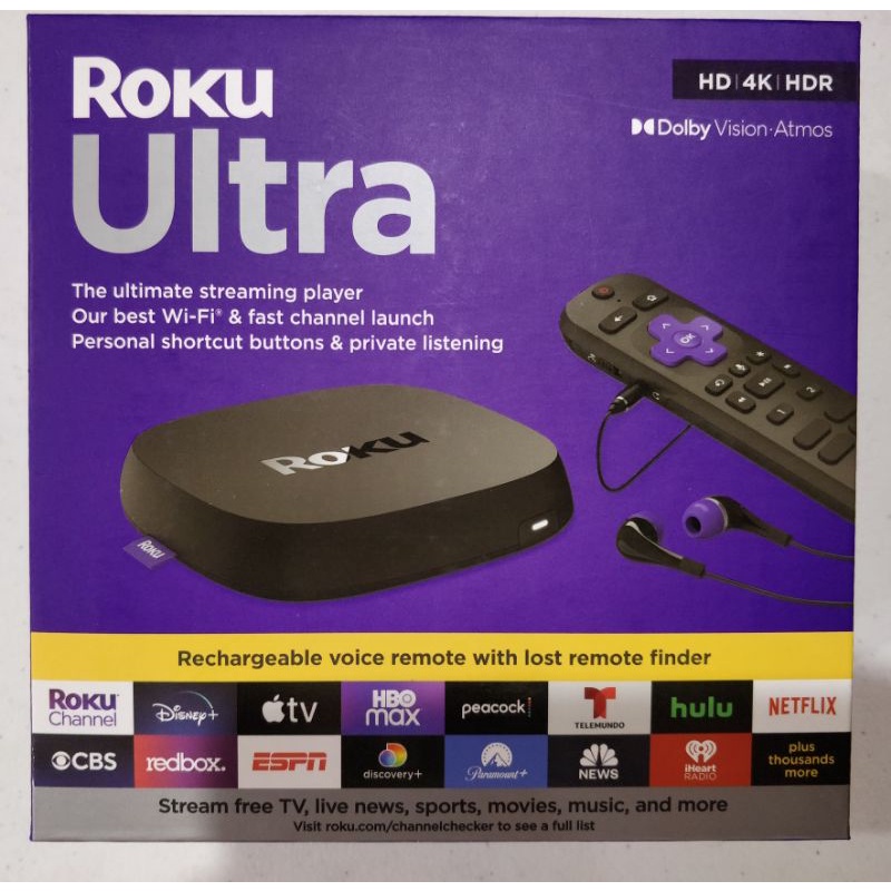 ON HAND Roku Ultra Roku Streaming Stick 4K Roku Express Full HD 4K HDR