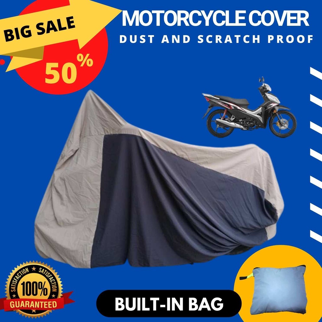 MOTORCYCLE COVER DUST PROOF ONLY-PANGMASA ABOT KAYA ANG PRESYO | Shopee ...