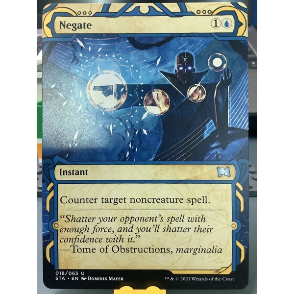 MAGIC The Gathering Negate (Strixhaven Mystical Archives) Shopee