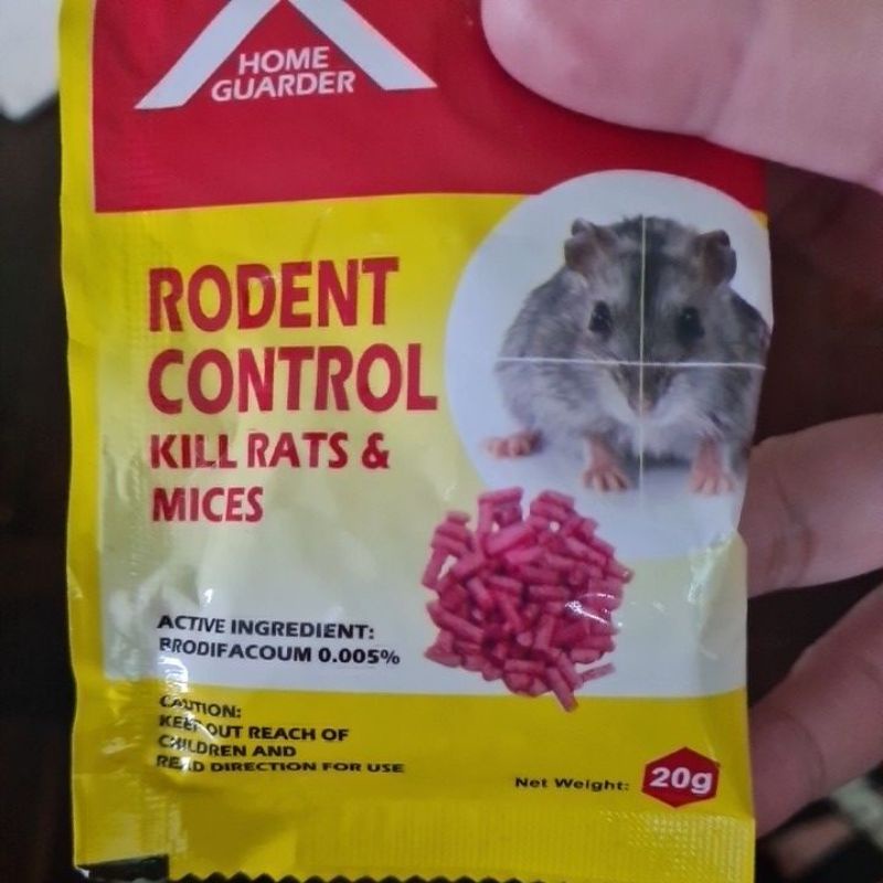 Rodent Rat Control Kill Rats and Mices 20 grams Sachet Shopee Philippines