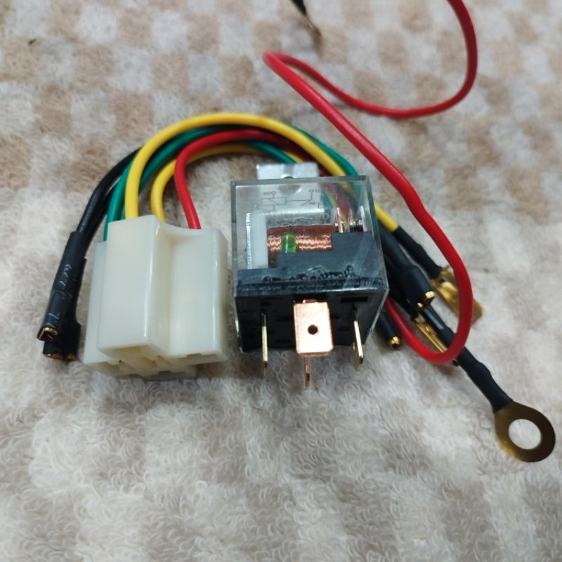 MOTORCYCLE HORN RELAY SET 4PIN/5PIN UNIVERSAL Shopee Philippines