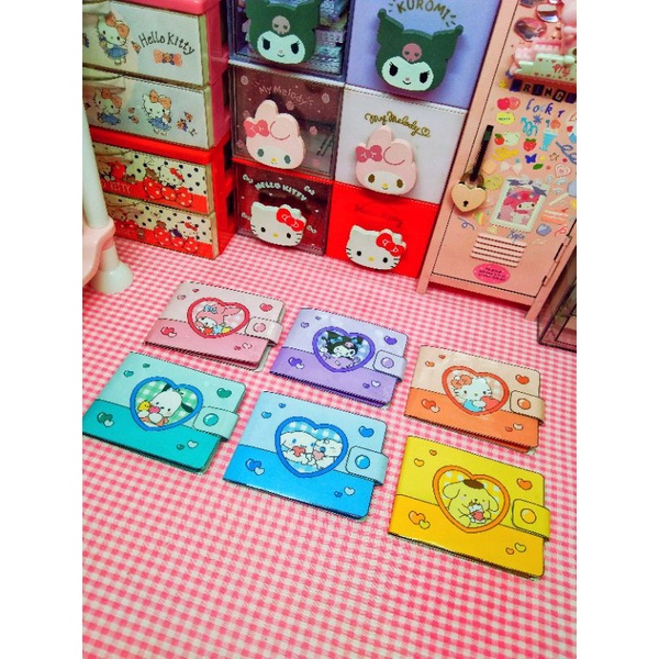 Sanrio Sticker and Paper Packs with DIY sanrio Wallet | Shopee Philippines