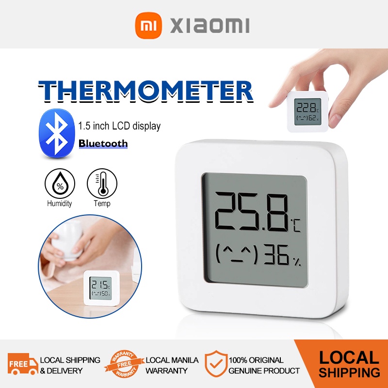 Xiaomi Thermometer Smart LCD Screen Digital Bluetooth Temperature ...