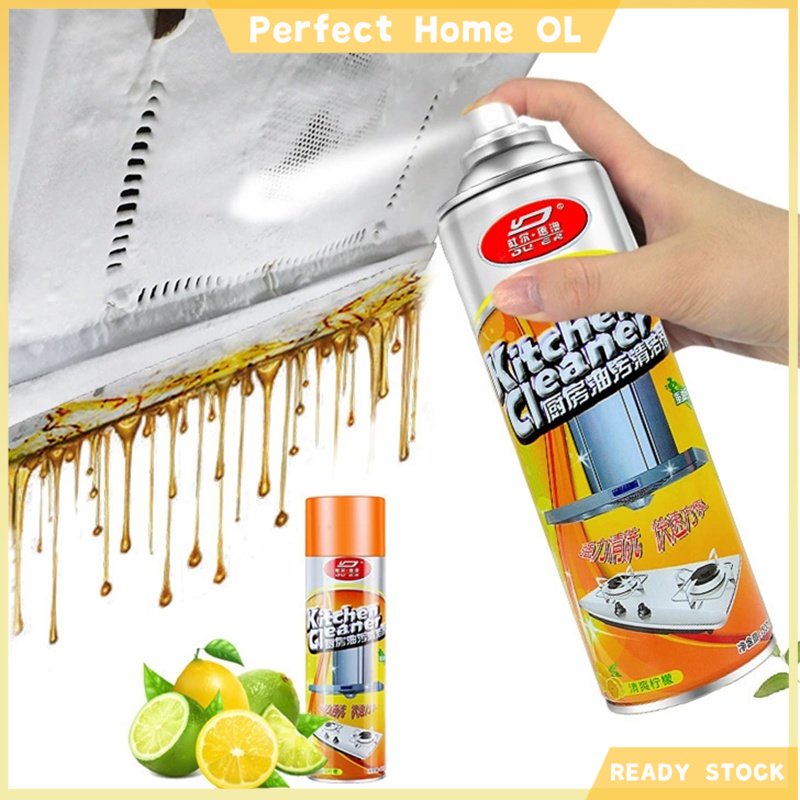 Kitchen Cleaner Spray 500ML Oven Cookware Foam Cleaning Spray Grease