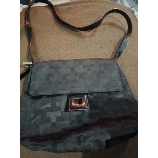 Original Le Tanneur Black Shoulder Bag | Shopee Philippines