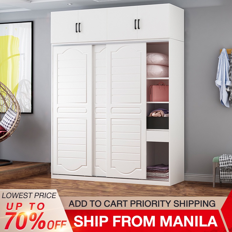 BAIERDI Simple modern home bedroom wardrobe simple economical