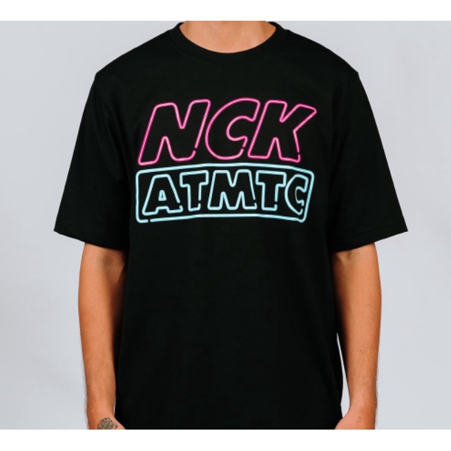 Nick Automatic Happy Bash/Motor City/Pencil Crew Bones/Block Neon/Roots/Pirates White Black T-shirt