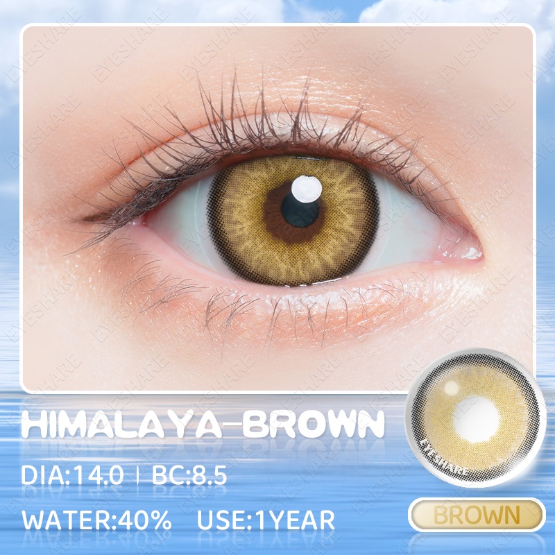 EYRSHARE HOT Contact Lenses Natural Blue Colored Contacts Lens tiktok