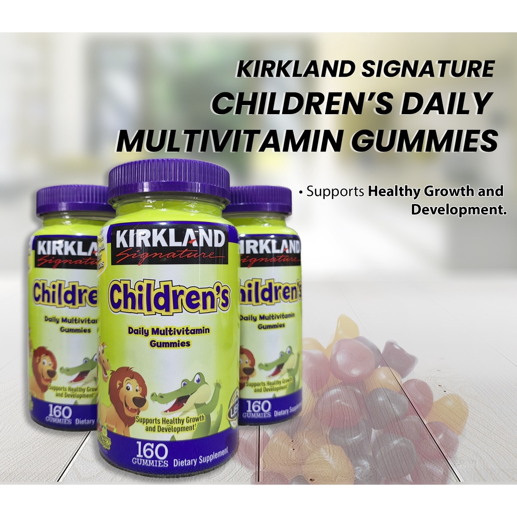 Kirkland Childrens Multivitamins Gummies Shopee Philippines
