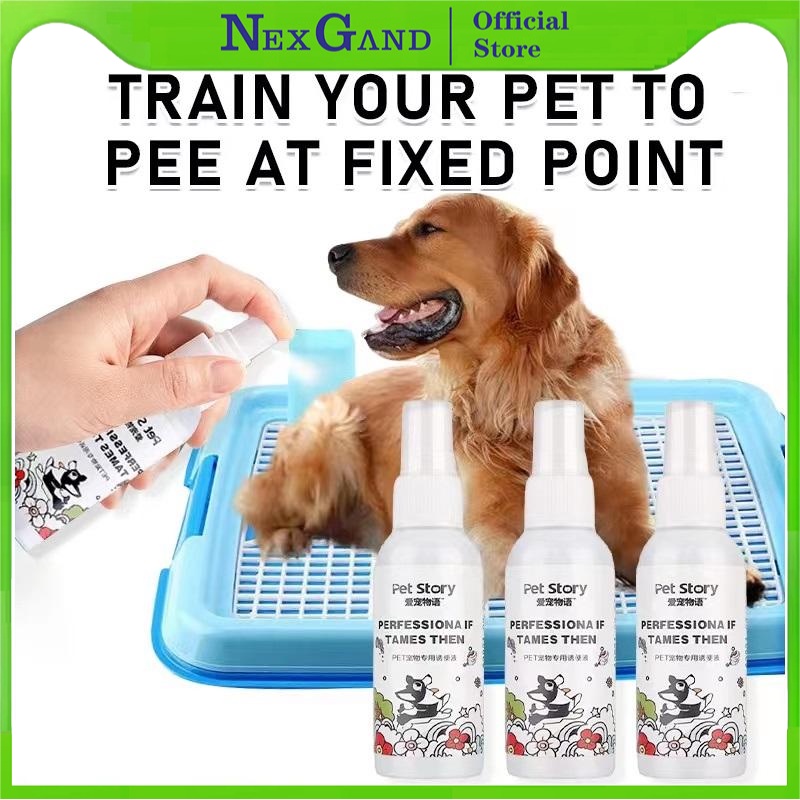 Potty Spray Training Dog 50ml Pet Defecation inducer Pet Dog Pee Inducer Guided Toilet Training