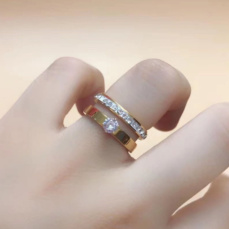 Fashion Ring INS Hip Hop Punk Cool Ring lucky ring Girlfriend Nfc