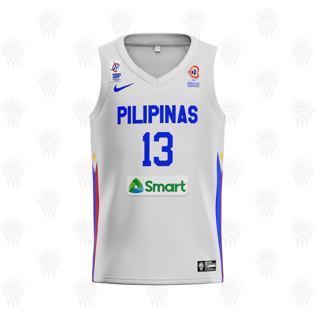 Jamie Malonzo Gilas Pilipinas Basketball Jersey FIBA World Cup