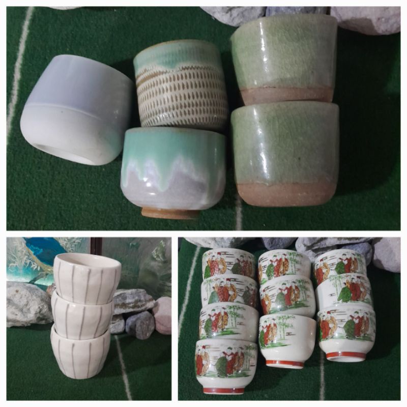 Japan teacup / tea cup / no handle cups / teacups / mini bowls