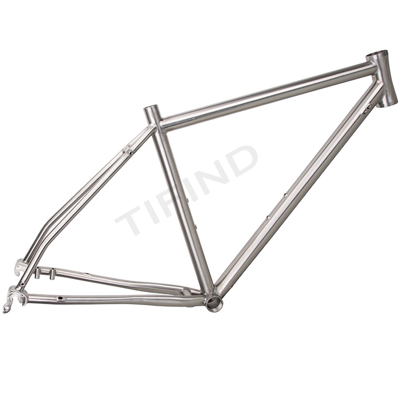 Titanium Alloy Bike Frame 700C Road Bike Frame Gravel CrossCountry