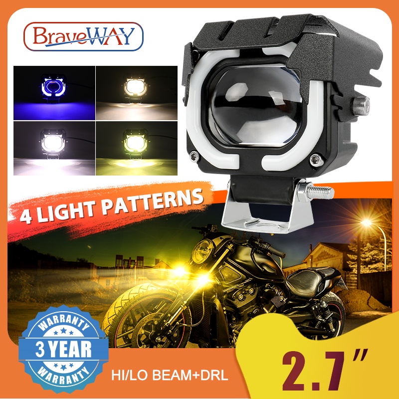 BraveWay LED work light sport LED light two colors 12000lm 3000K 6500K ...