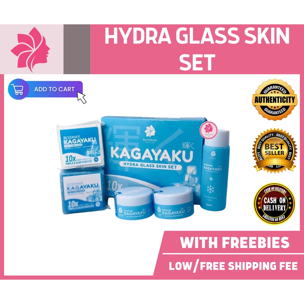 ROSMAR KAGAYAKU HYDRA GLASS SKIN SET Shopee Philippines