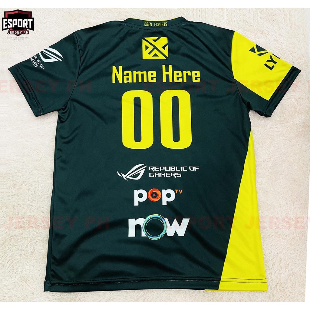 Bren Esports Jersey 2022 Bren Esports Mobile Legends Shirt MPL Game ...