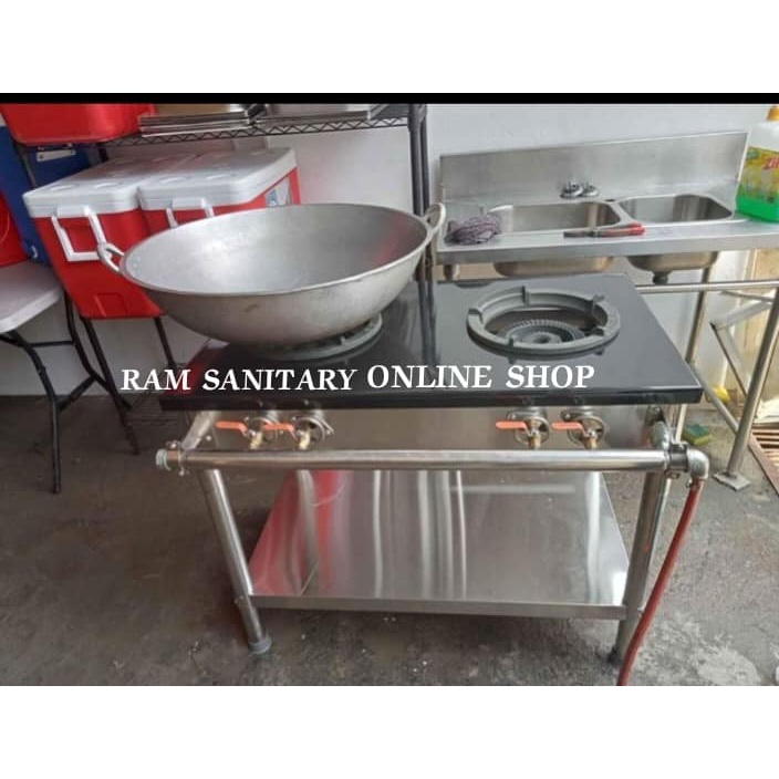 2 Burner High Pressure Wok Range Shopee Philippines