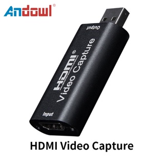 Andowl HDMI Video Capture For Computer Support Video Audio USB 2.0 Version Video Capture