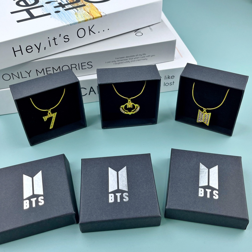 3 Style Bts Army Necklace Collection With Free Box Shopee Philippines 3269