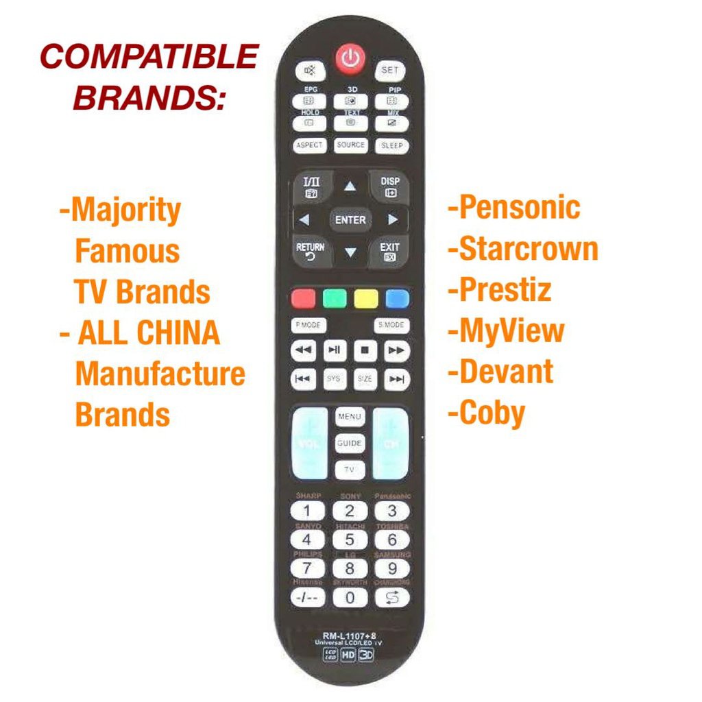 UNIVERSAL Remote Control For Sparc Pensonic LED LCD Smart TV Shopee