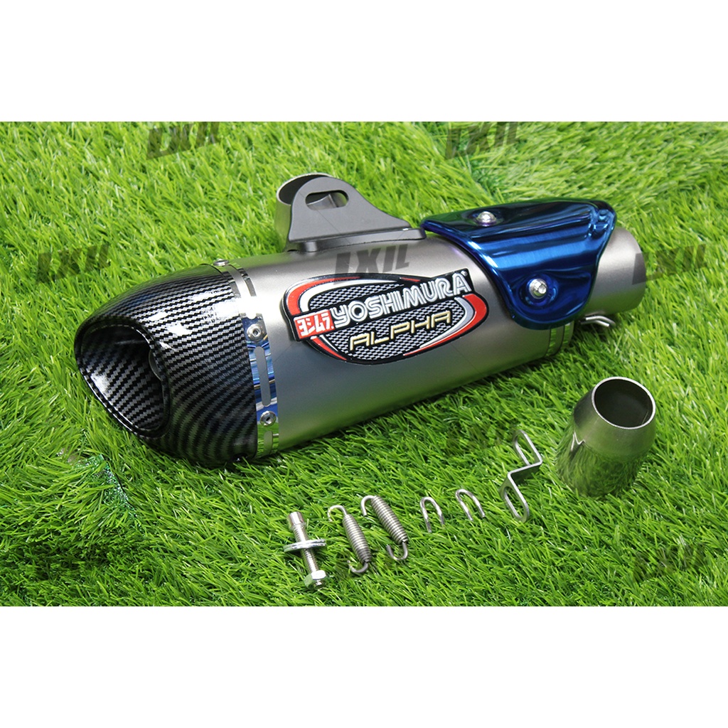 3851mm Inlet Universal Yoshimura Ekzos Moto Exhaust Muffler Pipe