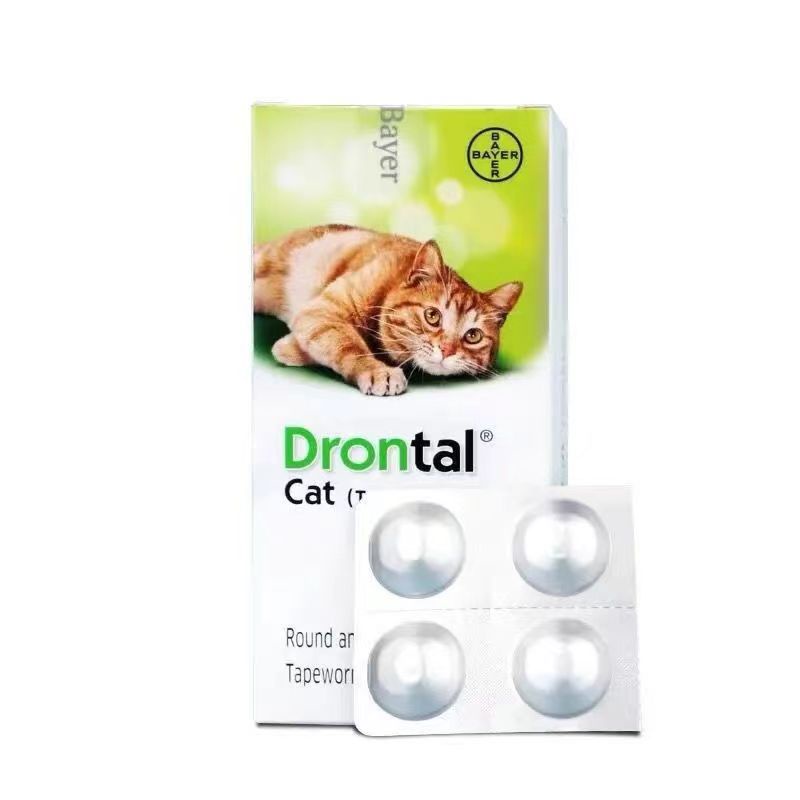 ORIGINAL Drontal for Cat Worm Medicine Drontal Cat tablet Bayer per 1