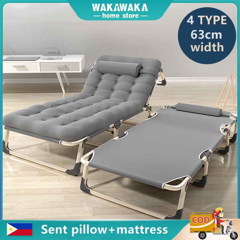 Folding Bed Single Folding Chair Heavy Duty Reclining Chair Folding