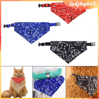 [lzdjhyke3] Cat Neck Scarf Bandana Accessories Neckerchief Tie Medium Large Dogs