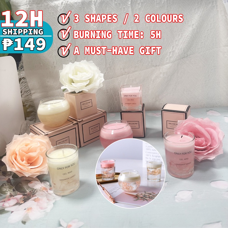 scented candle wedding souvenir candle for christening birthday led