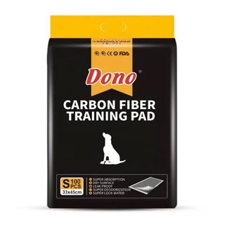 Dono Carbon Fiber Training Pads Medium Large / Pet Pee and Poop Training Pads