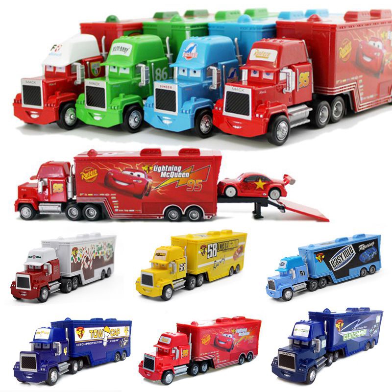 McQueen King Jackson Storm Racer Cars Mack Lightning Truck Car Kids Gift  Toy | Shopee Philippines