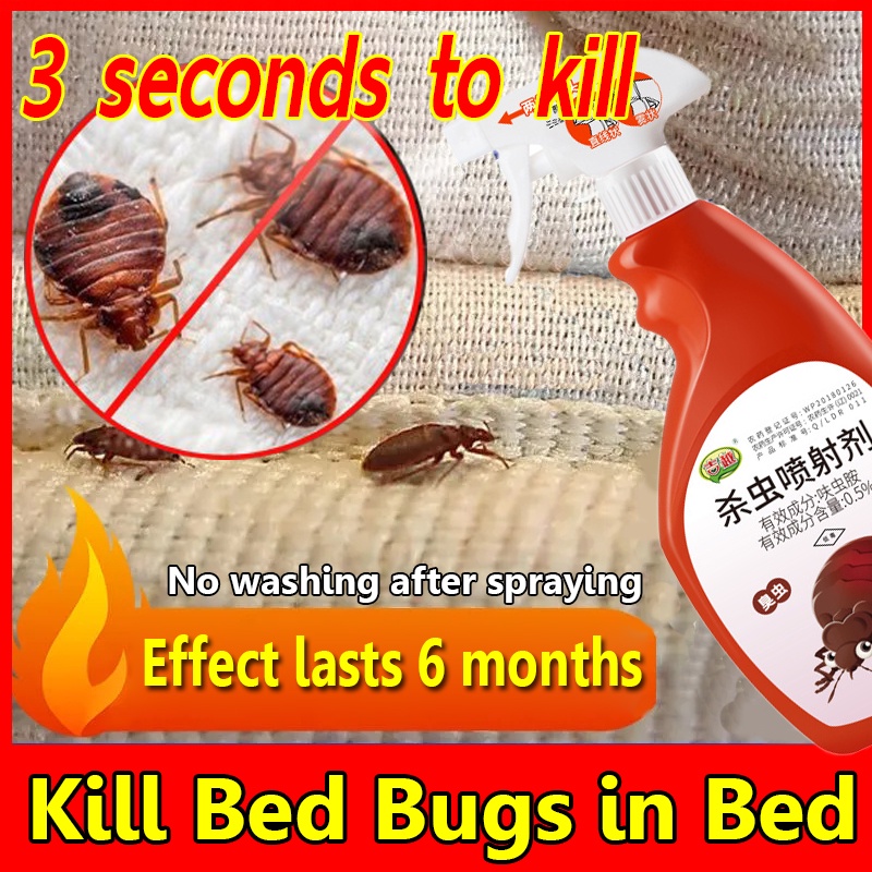 500ml Bed Bug Killer Bedbugs Goodbye Spray Natural Bed Bugs Killer ...