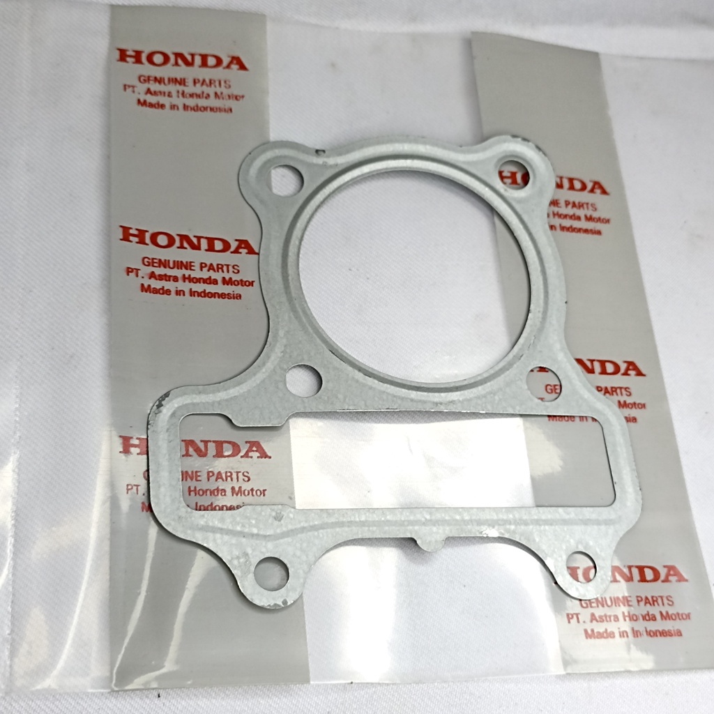 Honda beat spacy vario 110fi stater head cylinder head cylinder gasket ...