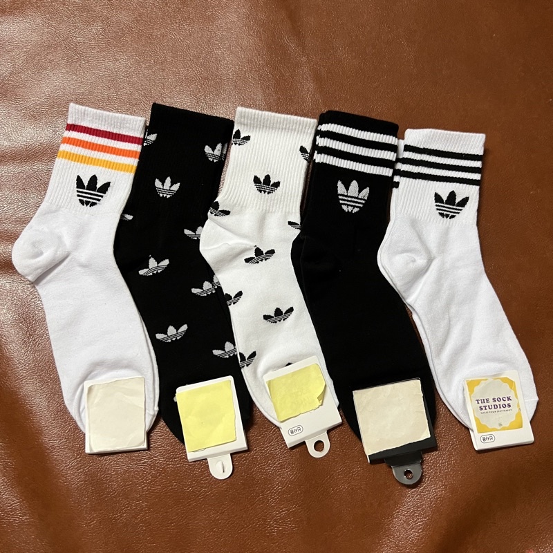 Korean Socks Adidas Basketball Socks Iconic Socks Shopee Philippines
