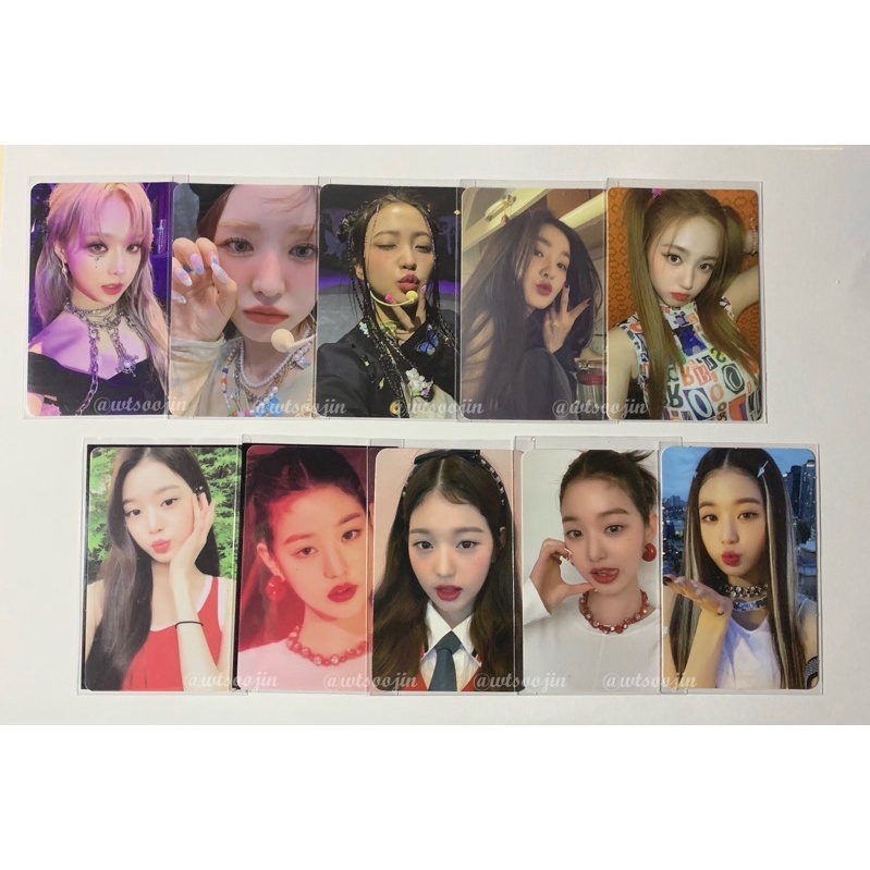 ive wonyoung withmuu lucky draw selfie concept mokket ktown ssq chu red ...