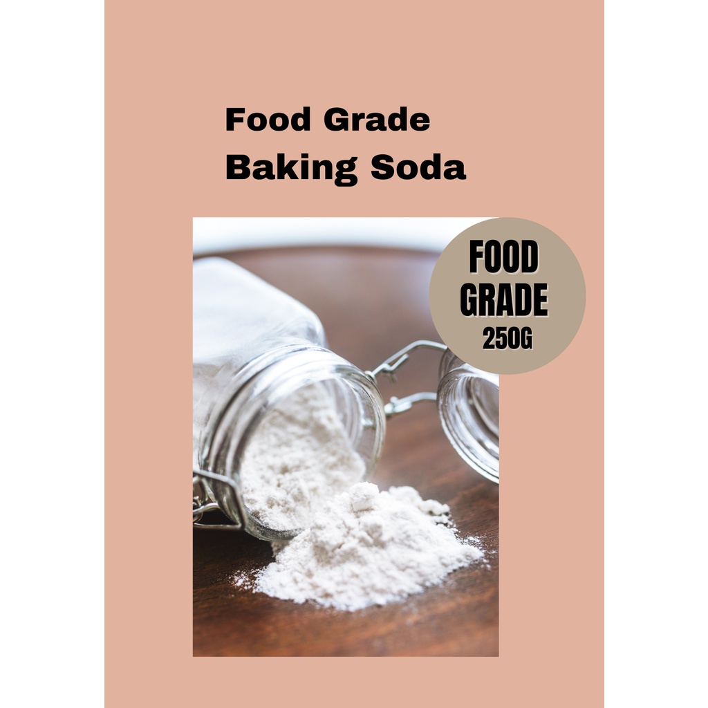 FOOD GRADE BAKING SODA 250G Shopee Philippines