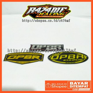 Universal OPBR Exhaust Emblem/Universal OPBR Exhaust Brand Logo ...