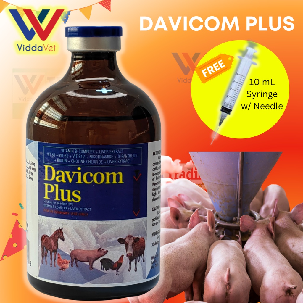 Viddavet plus +Liver Extract free10ml dspsble syringe