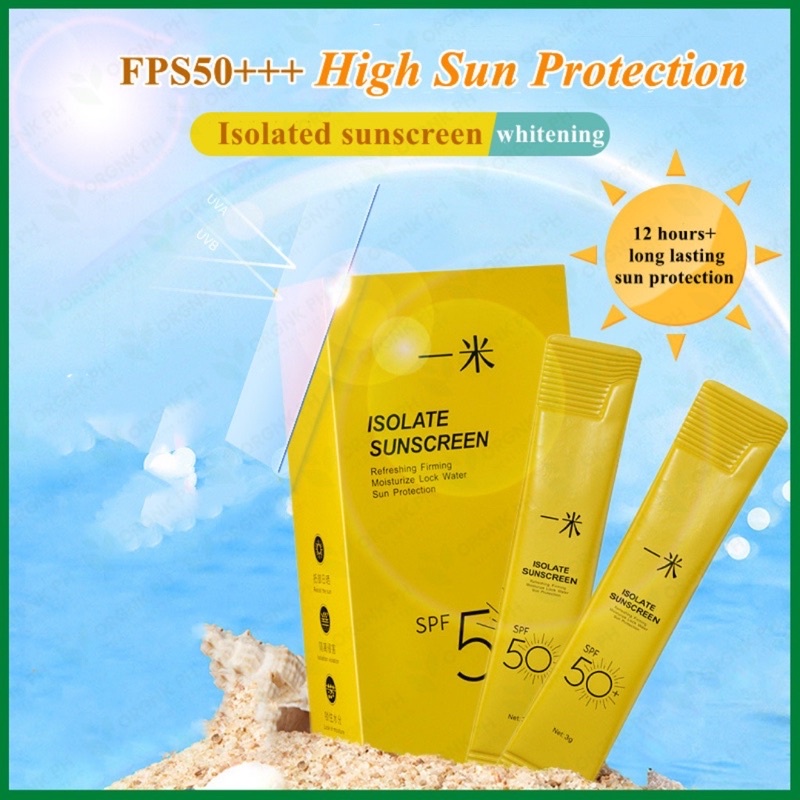 20 PCS/Box Perfect UV Sunscreen SPF 50 Suncream Face Body Sunblock Cream Shopee Philippines