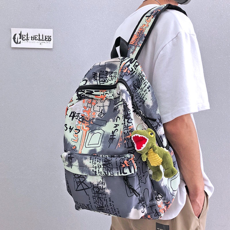 Schoolbag male high school student ins chao street college student