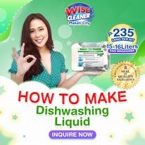 Wise Cleaner 16L Regular Dishwashing Liquid DIY Kit
