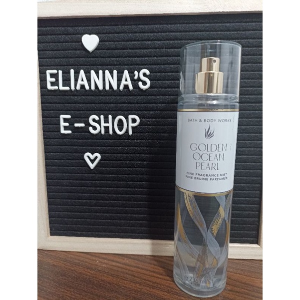 Golden Ocean Pearl / GOP Original Bath & Body Works Fine Fragrance