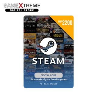 Steam Wallet ₱2200 Digital Gift Card
