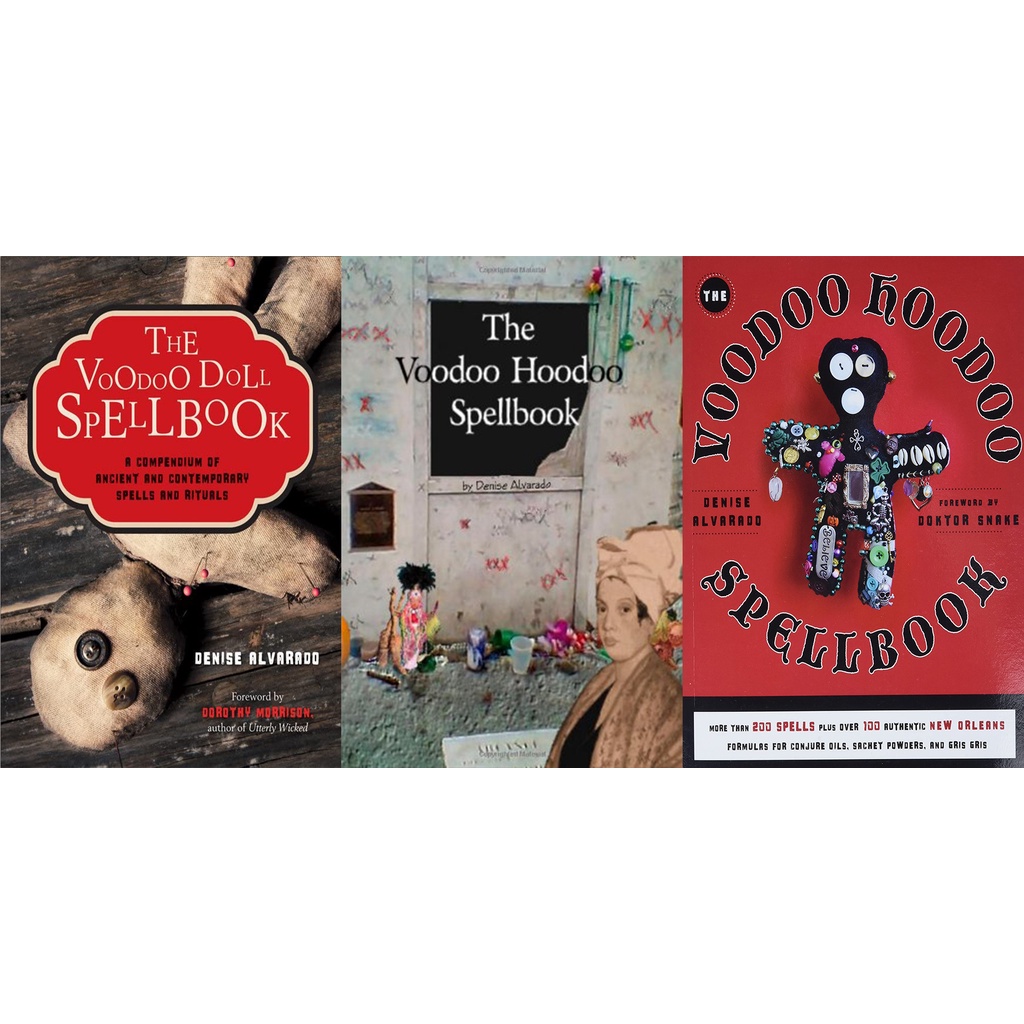 The Voodoo Doll Spellbook, The Voodoo Hoodoo Spellbook, Voodoo Hoodoo ...