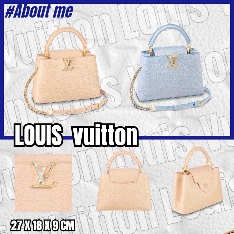 Louis Vuitton CAPUCINES BB Handbag/hanbag/shoulder bag/2022 | Shopee ...